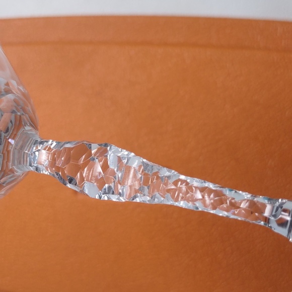 4pc Fostoria Nairn Champagne Sherbet Clear Crystal Stem Crystal wine glasses - Picture 3 of 14